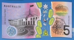 australian five dollar banknote 2016