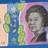 Australian five dollar note 2016 Queen Elizabeth II