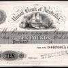 UNION BANK 1883 TEN POUND PORTLAND