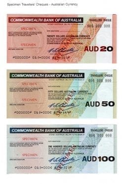 commonwealth bank specimens page 1