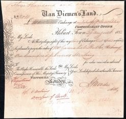 Van Diemans Land- Promissory  Banknote