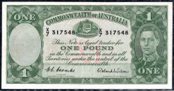 One Pound Coombs Wilson 1952 317548